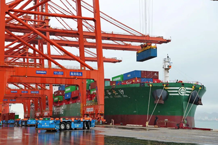 Xiamen-India direct shipping route opens