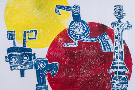 Young imaginations on vibrant display