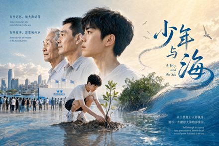 A boy and the sea: Three generations on one shore