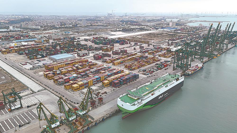 福州港江阴港区今年整车出口破万辆