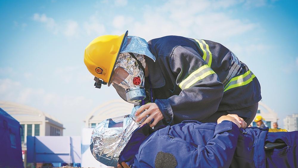 三明市举行2025年乡镇街道消防所技能竞赛