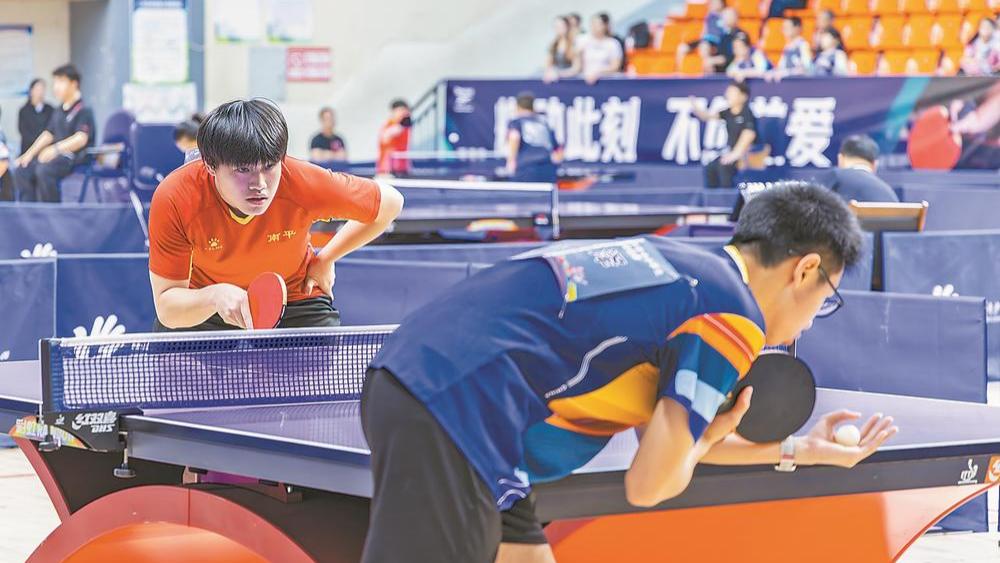 南平市中小学生乒乓球联赛火热开赛