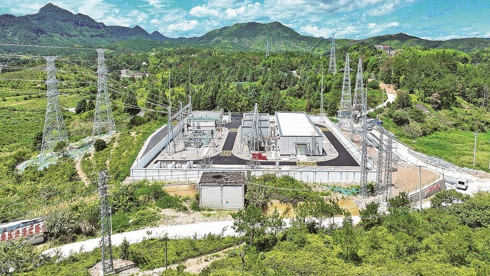 永泰县西山110千伏输变电工程正式投产送电