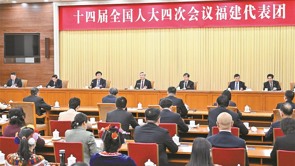 李希参加福建代表团审议